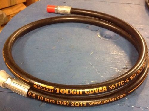 Parker tough cover hose 351tc-6 wp 28,0 mpa (4000 psi).  (c1) for sale