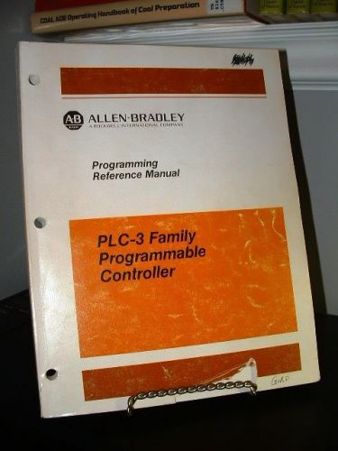 Allen Bradley PLC-3 Programmable Logic Controller PLC Programming Manual SC