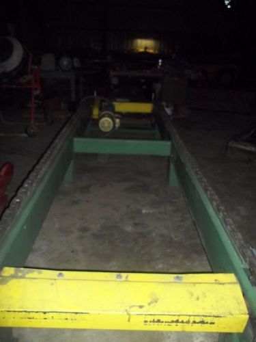 Bryant  chain driven pallet conveyor baldor 3hp 3 ph motor sew eurodrive reducer for sale