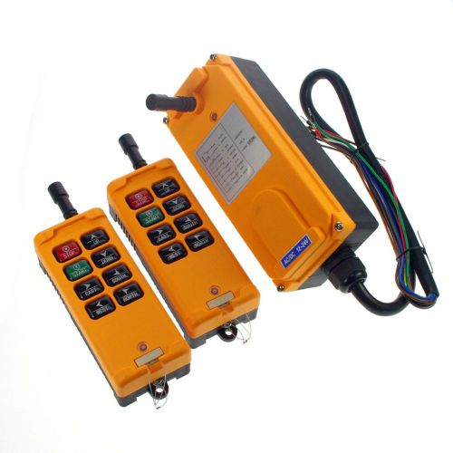 12v/24v ac/dc 3 motions 1 speed hoist crane remote controller system ce for sale