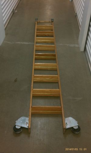 Rolling library style ladder for sale