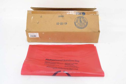 Fisherbrand 01-828b polypropylene biohazard autoclave red 14 x 19 in bag b475484 for sale