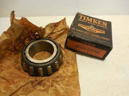 TIMKEN TAPERED ROLLER BEARINGS 15120 CONE. WB8