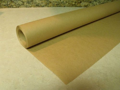 60 foot roll 40# tan kraft paper - free shipping for sale