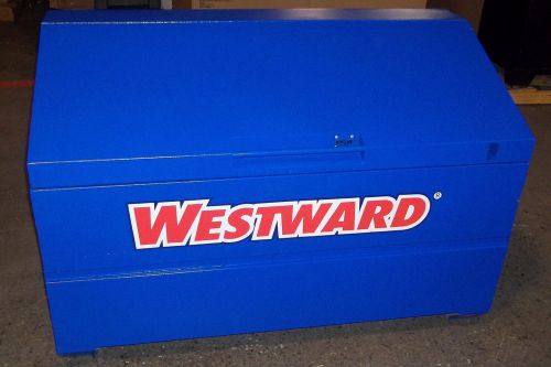 Westward jobsite sloped lid job construction tool box 24y943 for sale