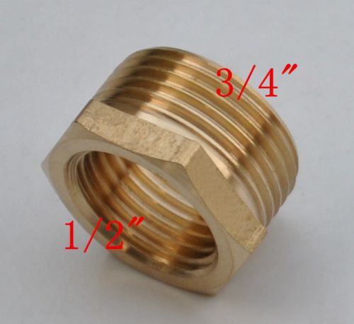 Npt g1/2&#034; female transfor 3/4&#034; male threads adapter 2pcs for sale