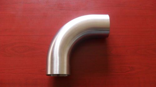 4&#034; Stainless 90 Elbow, Mandrel Bend, Exhaust, pipe, tubing, 304, New