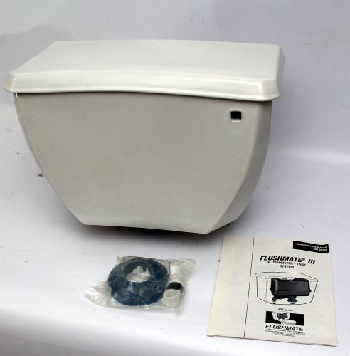 Gerber 28-390 toilet tank with Sloan flushmate M-101526-F3 pressure system