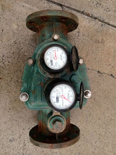 Elster C4000 Compound 4&#034; Water Meter - Used (Sensus, Industrial, Commercial)