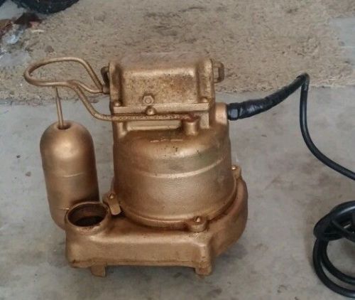 Zoeller mighty mate sump pump m 54 for sale