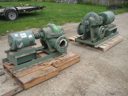 Irrigation pump taco ta1530 50 hp and ta1224 15 hp for sale