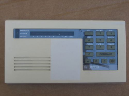 Radionics Alarm Keypad D620