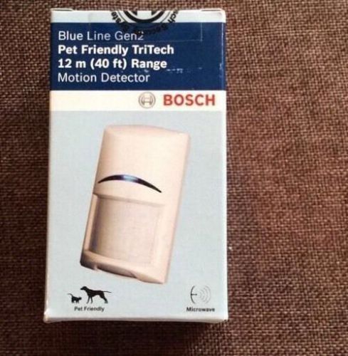 Bosch Blue Line Gen2 Pet Friendly Motion Detector - New In Unopened Box!