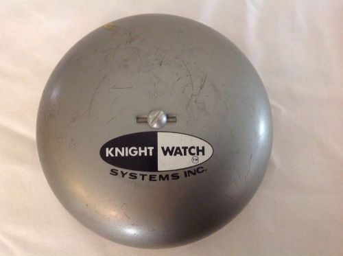 Knight Watch Systems Inc Burglar Security Alarm Bell 6Vdc 0.30 Amps