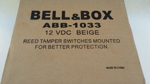 Amseco/Potter Bell &amp; Box ABB1033 12 VDC Beige