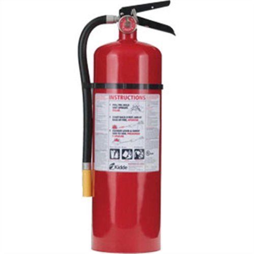 Kidde consumer 10 lb abc fire extinguisher w/ wall hook for sale