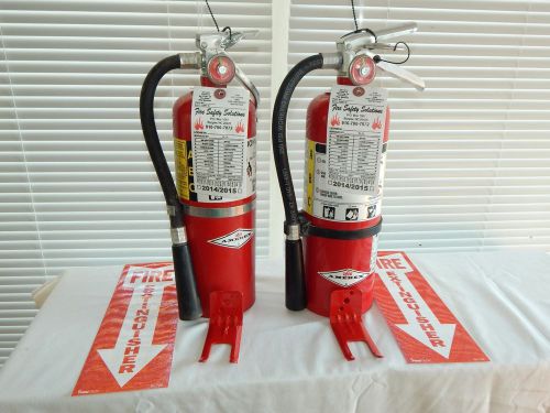 Fire Extinguisher - 5Lb ABC Dry Chemical  - Lot of 3