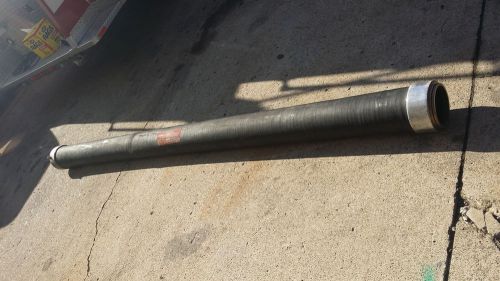 Fire pumper hose 6&#034; X 11&#039; hard rubber drafting hose
