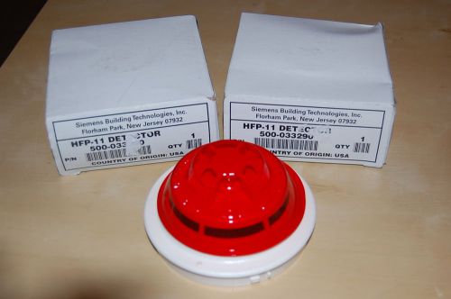 Lot 2 New Siemens HFP-11 Smoke Fire Detector Alarms 500-033290 FirePrint