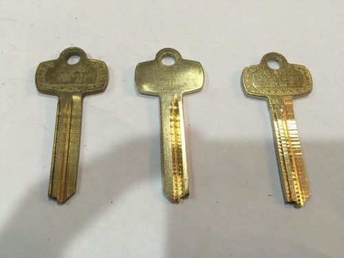 Best &#034;l&#034; key blank locksmith lot of 3 for sale