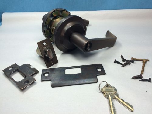 LSDA Grade 2 Entry Leverset Oil-Rubbed Bronze Finish with Keys