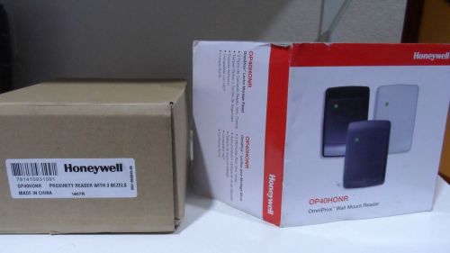 Honeywell OP40HONR OmniProx Proximity Reader Wall Mountw/ 3 Bezels  35 mA 12 VDC