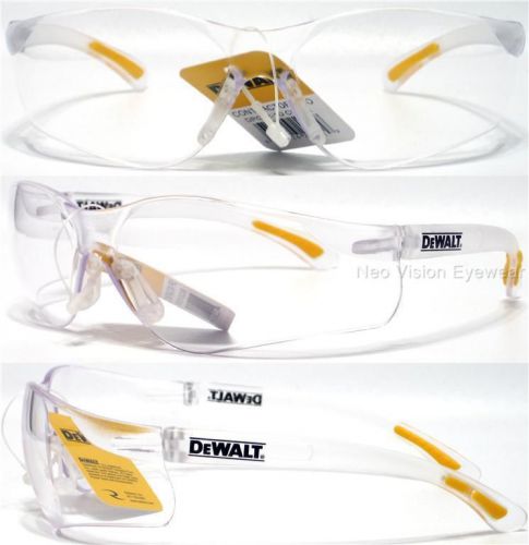 Dewalt safety glasses contractor pro clear lenses z87.1 for sale
