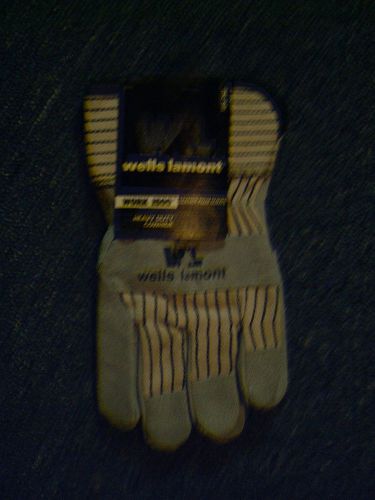 NEW Adult Heavy Duty leather Cuff Gloves