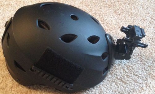 PT A-Bravo Urban Black Helmet with NVG mount