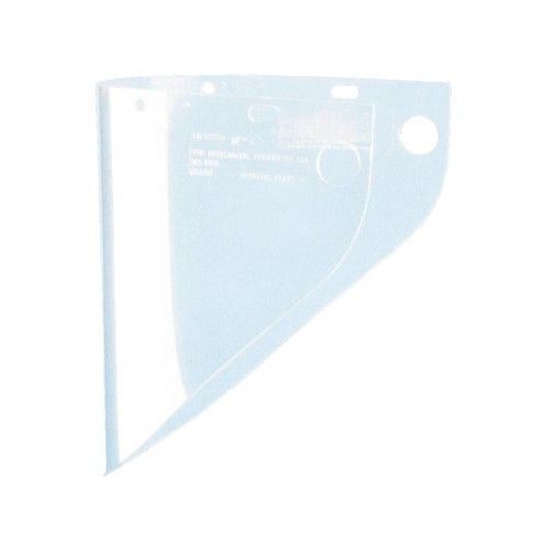Fibre-metal high performance® faceshield windows - 9-3/4x19&#034;clear face shield for sale