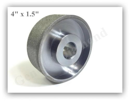 Grit 80 diamond grinding wheel tool 4&#034; x 1.5&#034; or 101 mm x 38 mm 1a1 micron 190 for sale