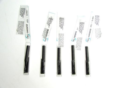 Nib lot of 5 lmt-onsrud 52-240 1/8&#034; solid carbide two flute upcut tool bits for sale