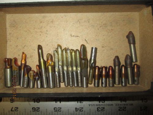 Machinist tools lathe mill lot micro new unused end cutters mills drills bits for sale