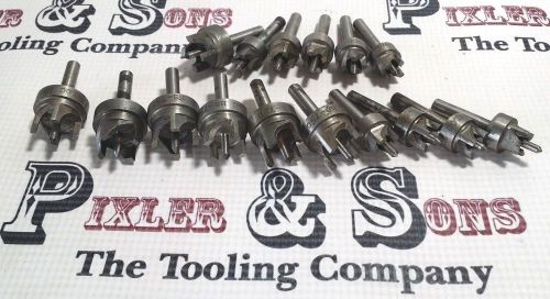 HUGE LOT OF CAMLOC 11mm - 1/2 - 3/4 BACK ANNULAR SPOTFACERS W/ 6mm SHANKS