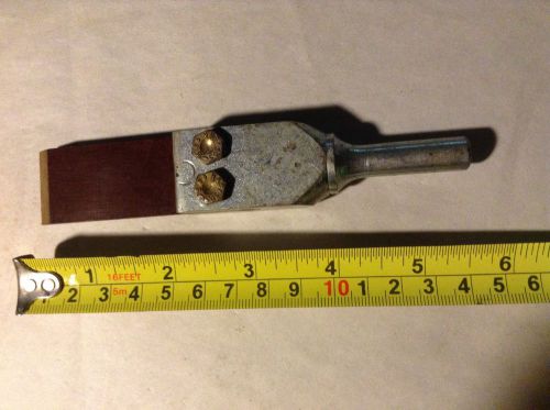 TOOL: steel holder for phenolic scraper