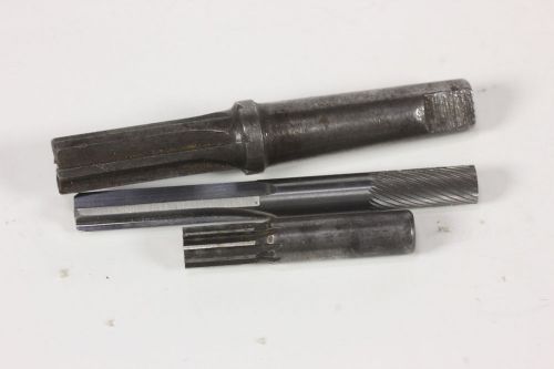 Lot of 3 Chucking Reamers Short