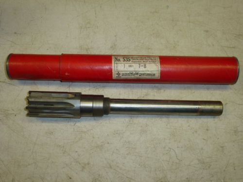 CLEVELAND No. 535 ARBOR 7-B for EXPANSION SHELL REAMER, INCLUDES 1-1/2&#034; REAMER