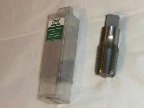 NEW FMT  1&#034; - 11-1/2 - HSS NPT Taper Pipe Tap  Cutting Tool 5 FLUTE #0326938