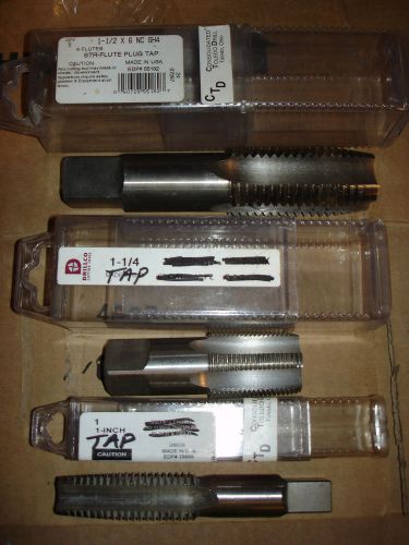 1 1/2&#034;, 1 1/4&#034;, &amp; 1&#034; taps. set of 3 taps *brand new* *never used* for sale