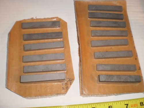 14 solid carbide rectangular strips tool bits 3/16&#034; x 3/8&#034; x 2-1/2&#034; blanks new for sale