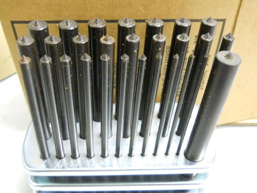 New - spellmaco transfer punch set 3/32-1/2 x 64th plus 17/32 (3-17) for sale