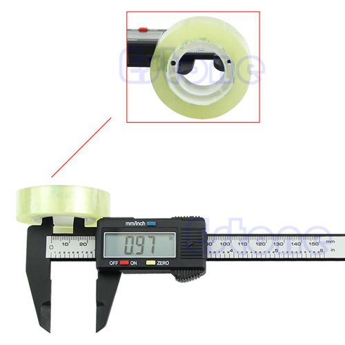 150mm 6inch lcd digital electronic carbon fiber vernier caliper gauge micrometer for sale