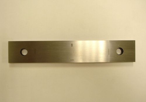 8.000&#034; steel rectangular asme gage / gauge block, grade 0, cmi2503 |35b| for sale