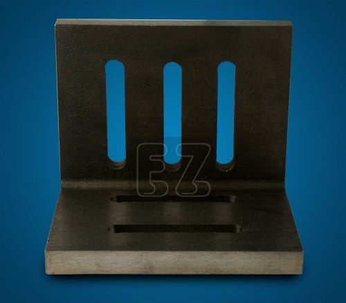 Open end angle plate 6x5x4-1/2 slotted plates ground for sale