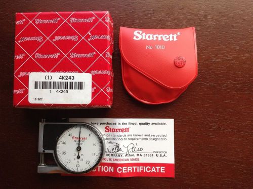 Starrett dial gage for sale