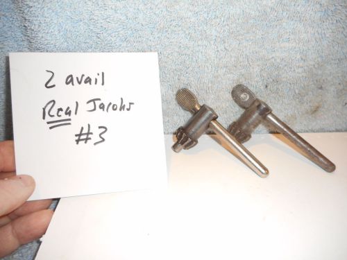 Machinists 12/3A  BUY NOW REAL USA Jacobs #3 Drill Chuck Key