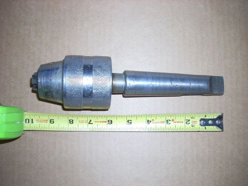 Vintage lathe drill chuck by new britian no7 0 - 17/32&#034; pat march 10, 1903 for sale