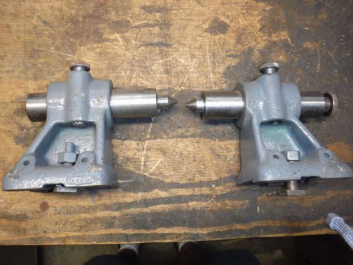 COMPARATOR TAILSTOCK SET MACHINIST JIG FIXTURE BENCH CENTER TOOLING