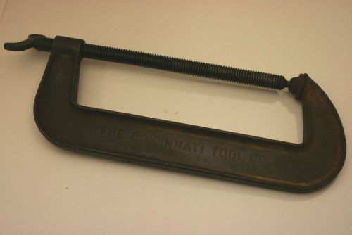 Cincinnati tool co. 12&#034; opening no. 540-12 standard c-clamp 3-1/2&#034; throat for sale