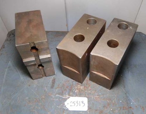 (1) Set of Jergens Tongue and Groove Top Jaws #15270
